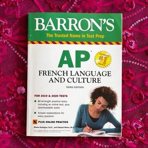 AP french language and culture exam workbook